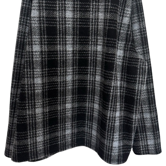 John Wayne Stock & Supply Black and White Plaid Fleece Jacket Men's Size XXL - Picture 7 of 11